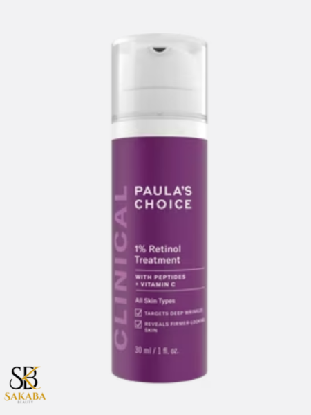 1% RETINOL TREATMENT WITH PEPTIDES +VITAMIN C