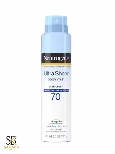 Neutrogena Ultra Sheer Body Mist Sunscreen SPF 70