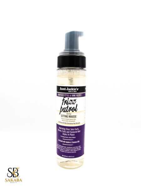 AUNT JACKIES FRIZZ PATROL SETTING MOUSSE