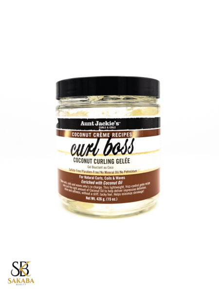 Aunt Jackie's Curl Boss Coconut Curling Gelee