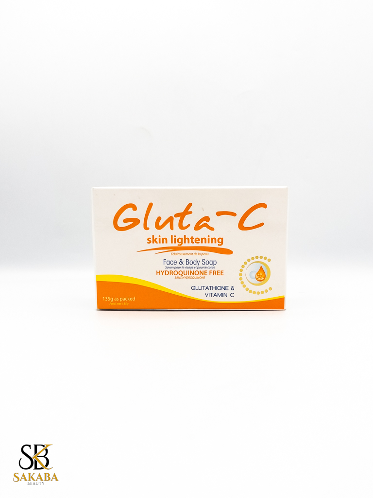 GLUTA-C FACE & BODY SOAP HYDROQUINONE FREE