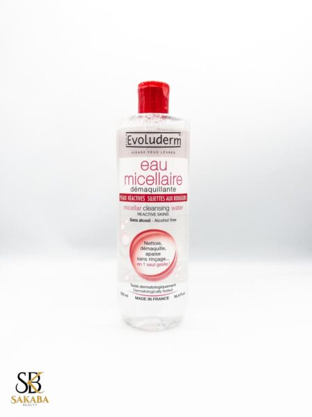 EVOLUDERM EAU MICELLAIRE DEMAQUILLANTE