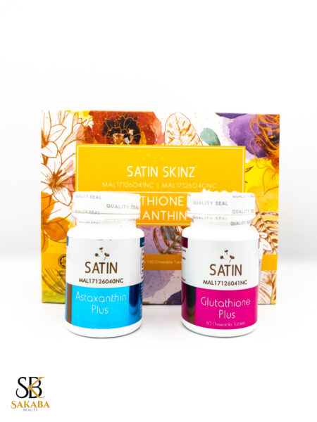 SATIN SKINZ GLUTATHIONE PLUS ASTAXANTHIN PLUS