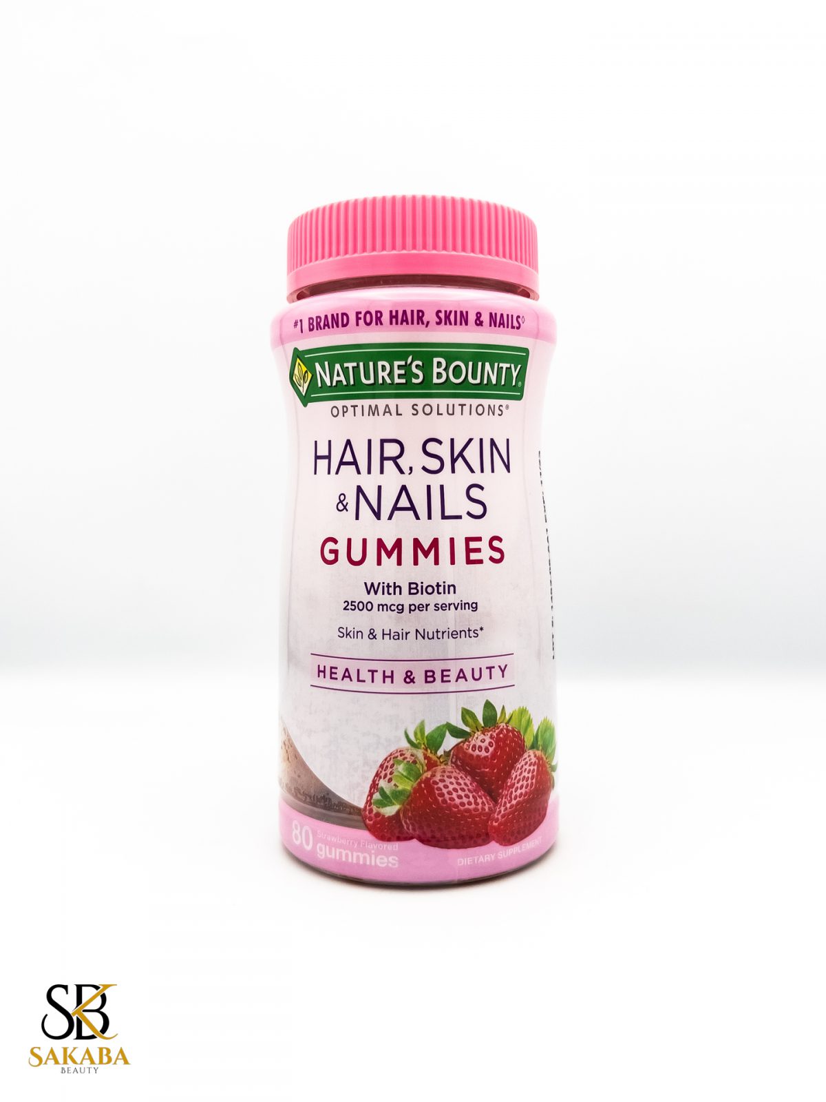 NATURE BOUNTY HAIR SKIN &NAILS GUMMIES 2500MCG