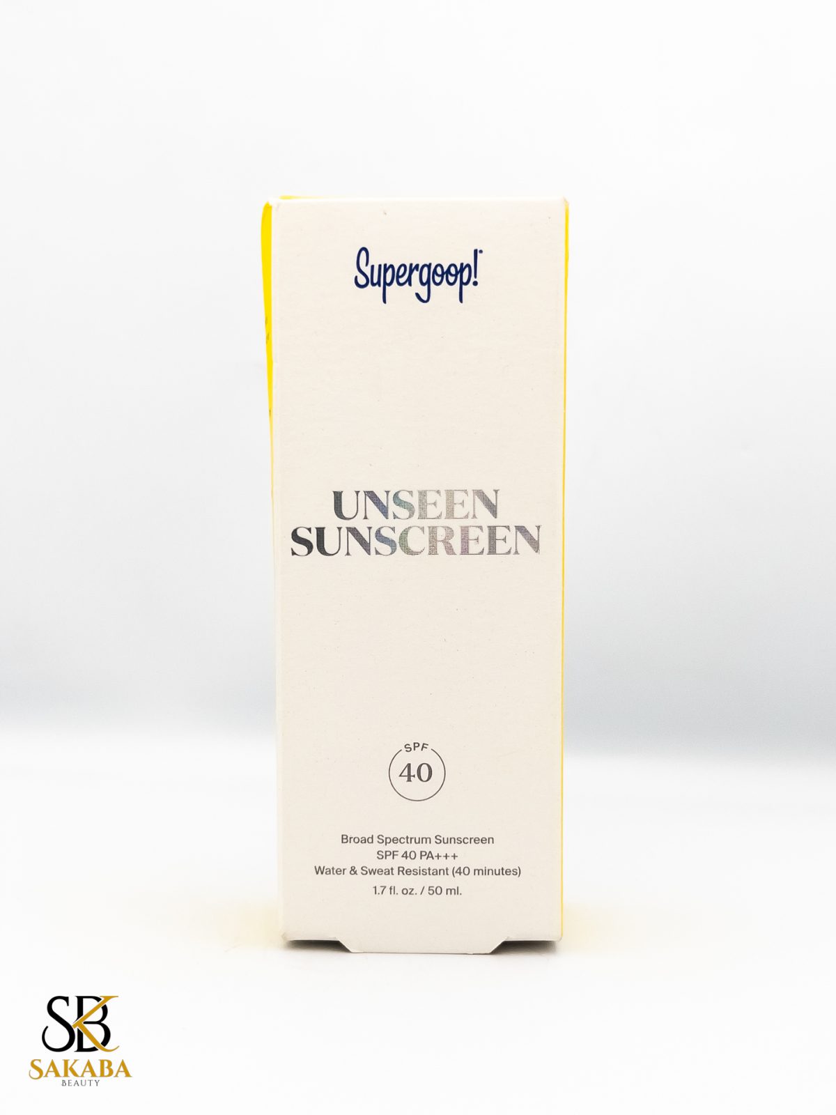 SUPERGOOP UNSEEN SUNSCREEN 40 SPF BROAD SPECTRUM