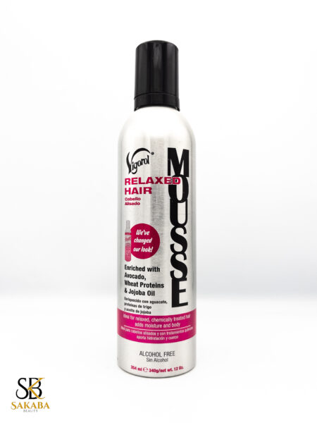 vigorol relaxed hair mousse