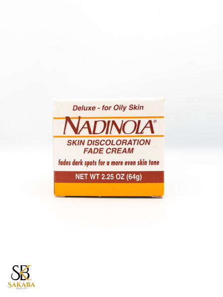 Nadinola Skin Discoloration Fade Cream Deluxe for oily Skiin