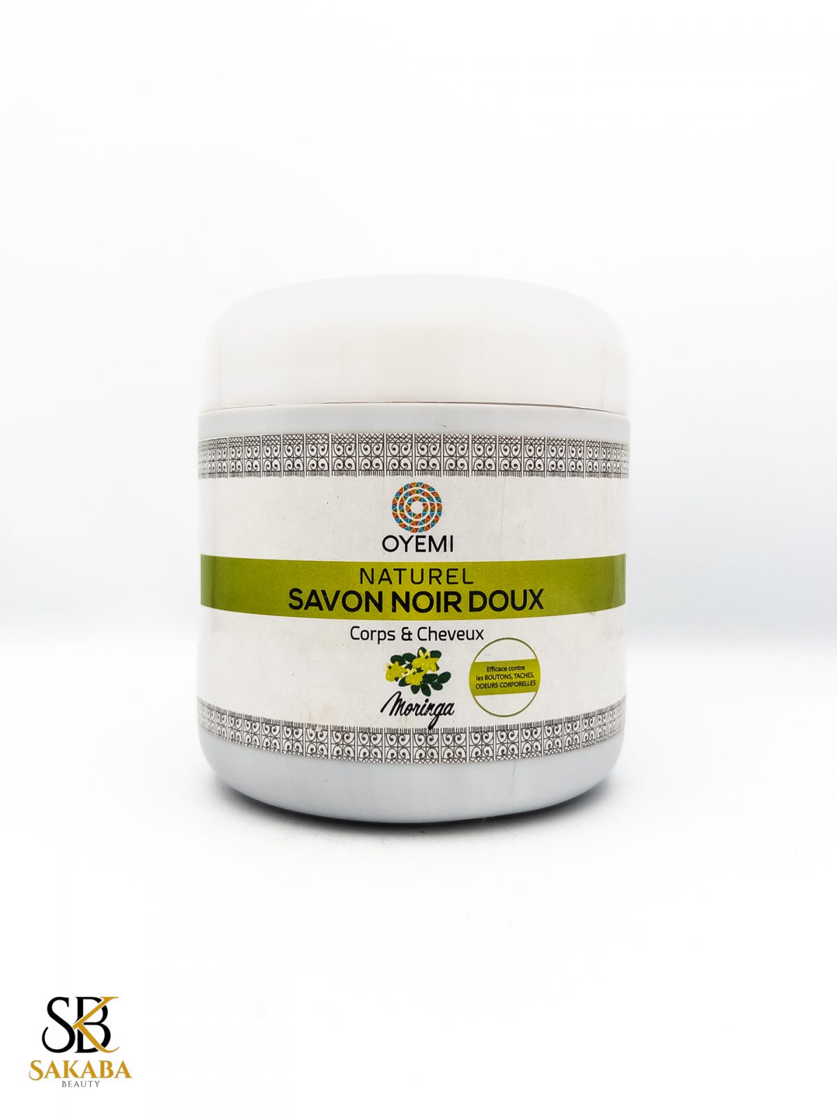 OYEMI SAVON NOIR DOUX MORINGA