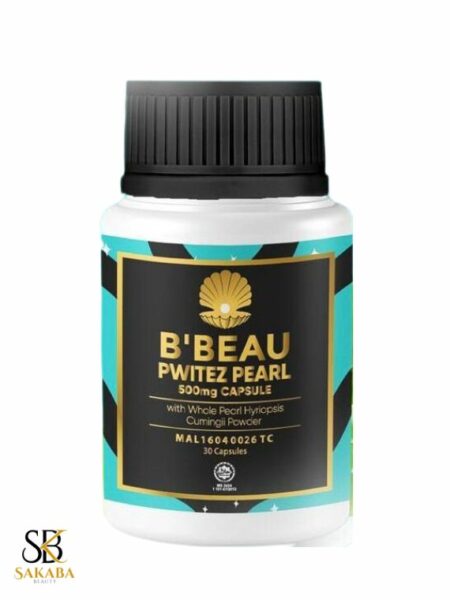 SATIN SKINZ B BEAU PWITEZ PEARL 500MG CAPSULE