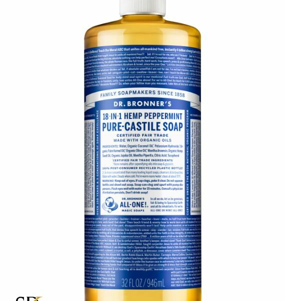 PURE-CASTILE LIQUID SOAP Peppermint