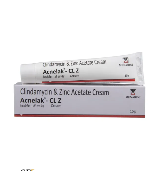 MENARINI CLINDAMYCIN & ZINC ACETATE CREAM
