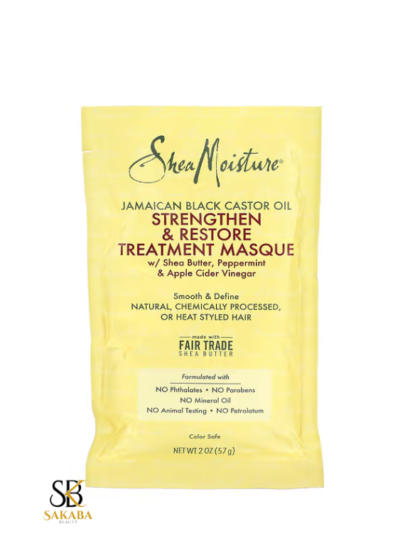 SHEAMOISTURE STRENGTHEN & RESTORE TREATEMENT MASQUE 57G