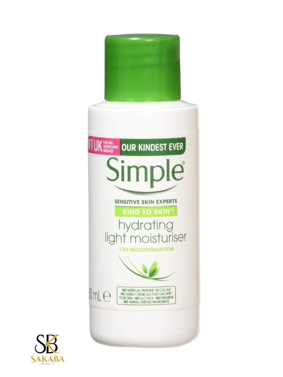 SIMPLE HYDRATING LIGHT MOISTURISER 12H MOISTURISAT