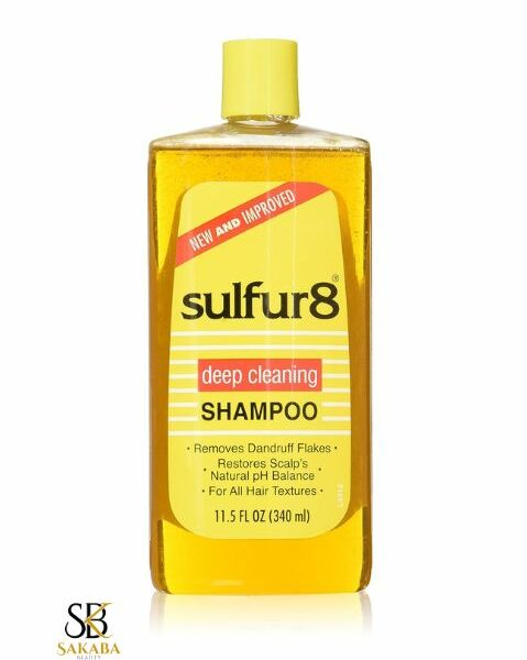 SULFUR8 MEDICATED DEEP CLEANING SHAMPOO 340ML