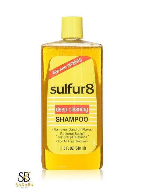 SULFUR8 MEDICATED DEEP CLEANING SHAMPOO 340ML