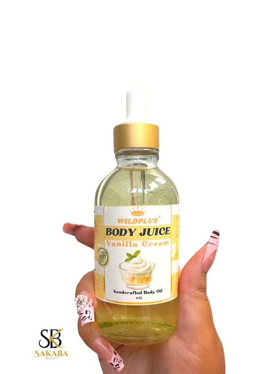 WILDPLUS Huile de jus corporel VANILLA CREAM
